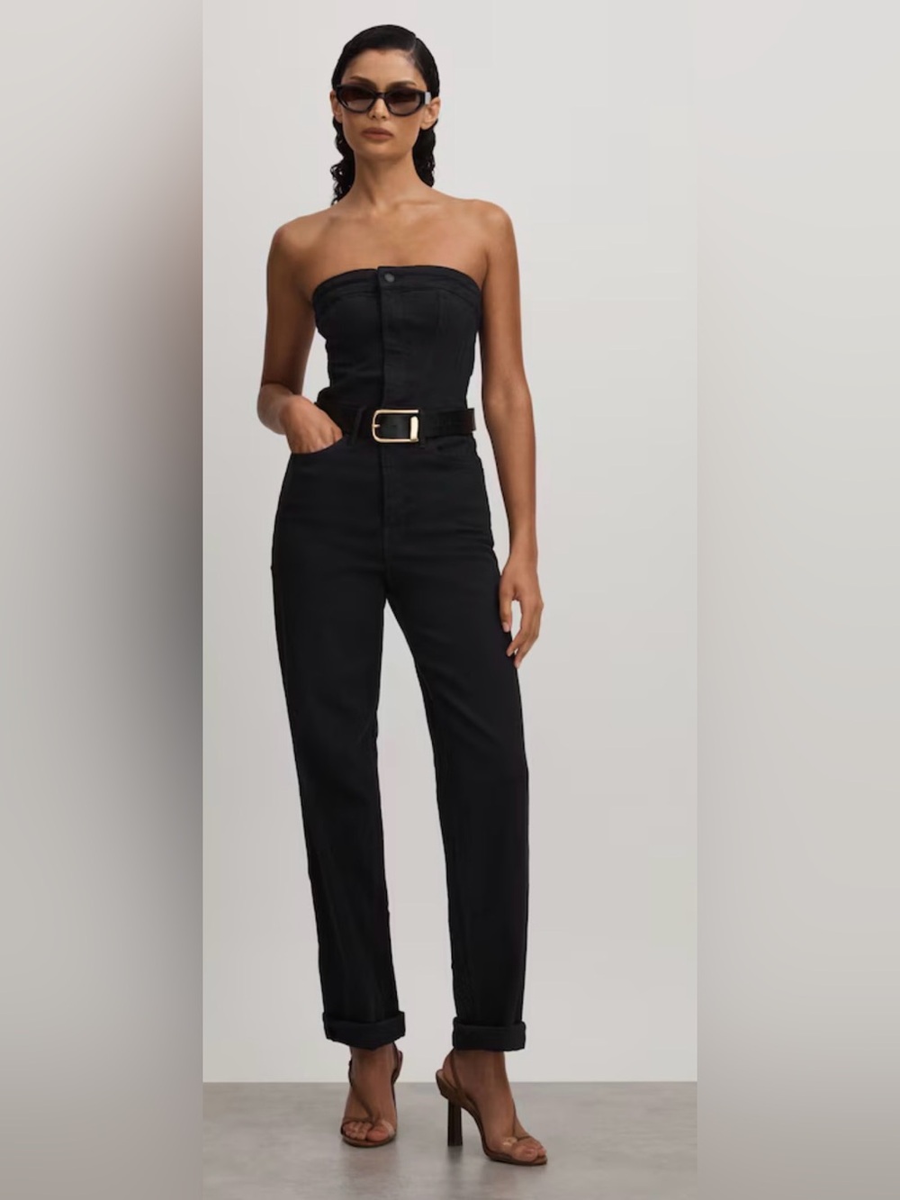 Good American Fit For Success Tube Jumpsuit